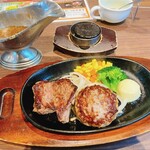 Suteki Miya - てっぱんステーキ＆宮ハンバーグランチ