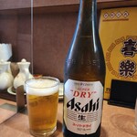 中華料理 喜楽 - ビール