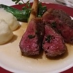 北島亭 - イチボのステーキ、これは絶品