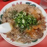 ラーメン魁力屋 - ネギ追加前。