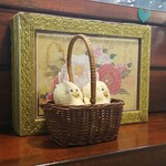 キッチン ブルー グローブ - テーブル上のオブジェ