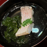 Isoda - 白甘鯛と佐島のワカメ