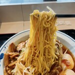 ラーメン 横浜龍麺 - 麺