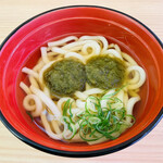 Uwajimaru - ミニ昆布うどん308円、コレからスタート。