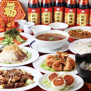 ボリュームたっぷりの宴会コース！