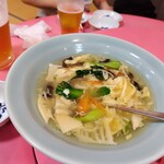 中華菜館 東天閣 - 玉子スープ