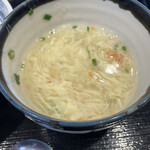 Wan Dhinki - 炒飯に付くスープ