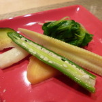 新和食 元永 - 美味しいお野菜！