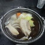 Morinoyu Hoteru Hanakagura - 知床産豚肉と野菜の炊き合わせ