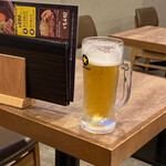 レストラン910 - 生ビール