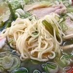 おもだかや - ちゃーしゅうめんま（大盛；ねぎ・くきわかめ増し）