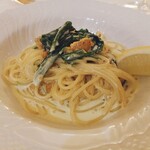 アルベルゴ・バンブー - うに　パスタ