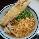 かみ家製麺所 - ひやかけ小＆ちくわ天