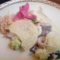米倉 - まご鰈、えんがわ、みず蛸、茗荷、山葵、とともに
