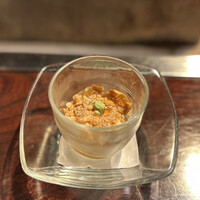 黒茶屋 - ①勾玉豆腐 旨出汁ゼリー