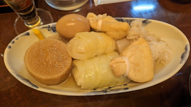 蝶の様に舞い、蜂の様に料理を出す : わいどのおでん