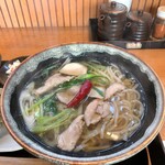 麺処　よしだや - とり南蛮うどん。