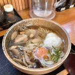 麺処　よしだや - きのこうどん・氷見うどん。860+290円