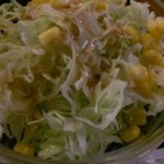 プリンス松葉 - 豚焼肉丼のサラダ