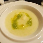 El Raco Den Takeuchi - タパス　桃のガスパチョ