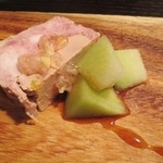 El Raco Den Takeuchi - フォアグラ入りパテとメロン