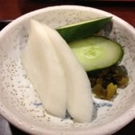 Nihombashiunagiisesada - 香の物