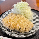 揚げもの処 かつひろ - リブロースかつ定食…1960円