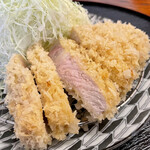 揚げもの処 かつひろ - リブロースかつ定食…1960円