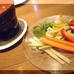バール デ ぺぺ　 - 有機野菜のバーニャカウダ￥830