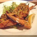 バール デ ぺぺ　 - 活！オマールエビの香草パン粉焼き￥980