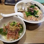 Rock’anDo - はまぐり桜そば＋桜海老丼