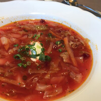 Russian Restaurant ROGOVSKI 銀座 - ボルシチ