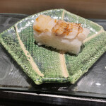 京極寿司 - タチウオの押し寿司　蒸し立てホカホカ