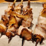 すしダイニング清水 - 名古屋コーチン、うまし(^ω^)