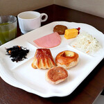 ホテルヴィアイン新大阪 - 相方の朝食
