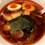 幸楽苑 - 料理写真:中華そば。味玉トッピング