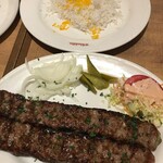 レストラン アラジン - 肉の大砲 クビデ・ケバブ 1,900円税別