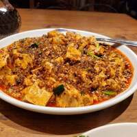 四川料理 龍の子 - 麻婆豆腐①