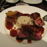 トラットリア コルポ デラ ストレーガ - フォアグラと肉