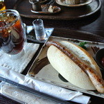 無上帑 - 【2013.7追加写真】無上帑スペシャルサンドセット（珈琲）￥９００