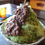 無上帑 - 【2013.7追加写真】無上帑の『かきごおり抹茶あずきミルク』￥８００