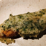 わらい八 - 「ちくわ明太子磯辺揚げ」350円