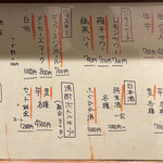 小料理屋 ぐり - 2023.3.25のメニュー②