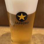 小料理屋 ぐり - 生中（¥700）