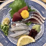丸 - 刺身３点盛り