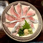 函館 開陽亭 すすきの総本店 - 小樽のニシン刺身　小骨も少なく鮮度抜群！