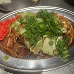 焼ジビエ 罠 狩場 - 締めはジビエ焼きそば