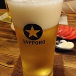 酒処 Uchi - 生ビール630円