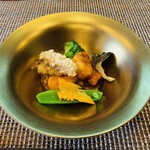 今石飯店 涼華 - 甘鯛うろこ揚げ　海老　チリソース