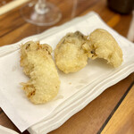 天ぷらとワイン大塩 - 牡蠣（3人前）